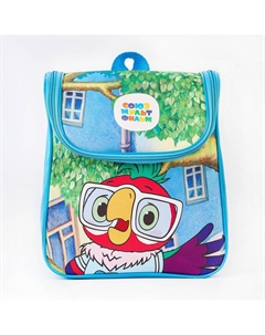 Рюкзак детский дошкольный на молнии, текстиль, 20 см × 11 см × 26 см Союзмультфильм