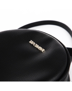 Рюкзак-мини женский, на молнии, черный Textura