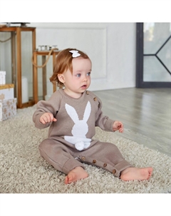 Комбинезон вязаный Крошка я