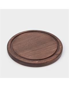 Доска деревянная для подачи c кровостоком Wild kitchen