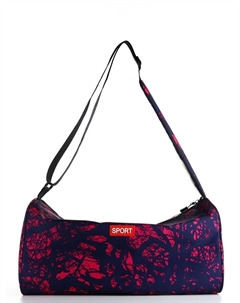 Сумка спортивная на молнии, средний размер, цвет синий/розовый Textura