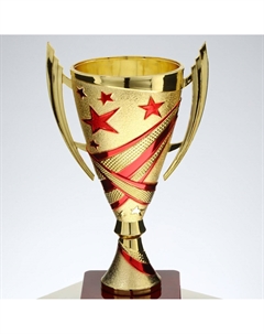 Кубок 183c, наградная фигура, золото, подставка пластик, 17 × 8,5 × 6,5 см. Командор