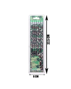 Набор карандашей чернографитных с ластиком Calligrata