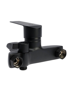 Смеситель для ванны z3855, однорычажный, душевой набор, лейка 5 режимов, черный Zein