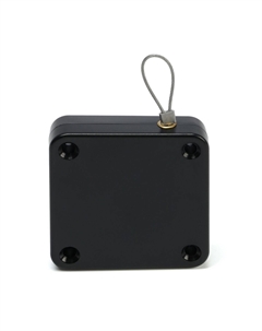 Доводчик дверной тундра, до 20 кг, черный, натяжение 1000 г, длина троса 100 см Tundra