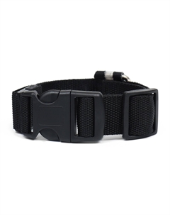 Ошейник с подсветкой, зарядка от usb, размер xl, ош 42-56 см, 3 режима, черный Пижон