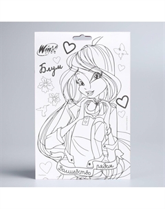 Гравюра детская Winx