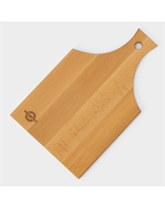 Доска разделочная деревянная с ручкой, 29×18×1,2 см, дуб Magistro