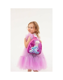 Рюкзак детский для девочки, розовый, 23×21×10 см, холодное сердце Disney