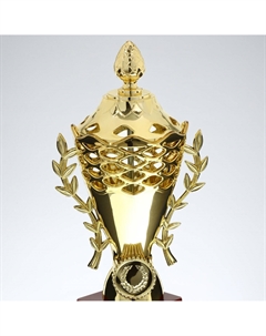 Кубок 184c, наградная фигура, золото, подставка пластик, 21 см Сима-ленд