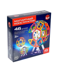 Магнитный конструктор magical magnet, 46 деталей Unicon