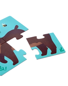 Пазлы 4 в 1 Puzzle time