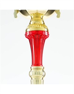 Кубок 153 а, наградная фигура, золото, подставка камень, 27.5 см Сима-ленд