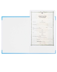 Папка для свидетельства о рождении Сима-ленд