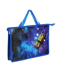 Папка с ручками а4, 335 х 235 х 55 мм, пластиковая, ручки-тесьма Calligrata