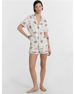 Комплект женский домашний крмовый с принтом Mark formelle