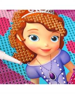 Алмазная мозаика с частичным заполнением для детей Disney