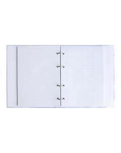 Тетрадь на кольцах a5, 160 листов в клетку Calligrata