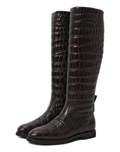 Кожаные сапоги Brunello cucinelli