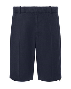 Шорты из хлопка и льна Aspesi