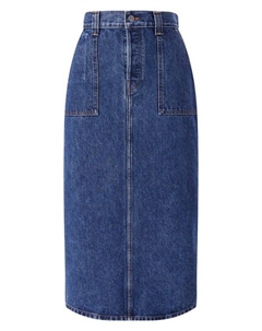 Джинсовая юбка Khaite
