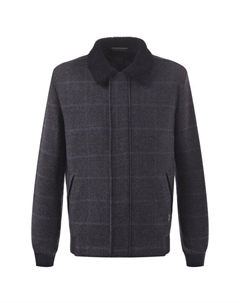 Шерстяной бомбер с подкладкой из овчины Stefano ricci