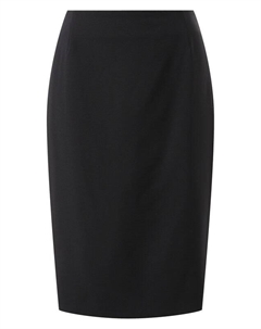 Шерстяная юбка Boss