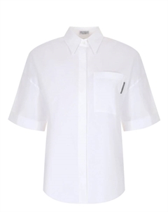 Рубашка хлопковая Brunello cucinelli
