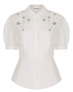 Блуза хлопковая Self-portrait