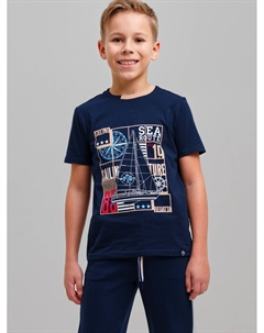 Фуфайка трикотажная для мальчиков (футболка) Playtoday tween