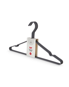 Набор вешалок для одежды Rainbow, серый Hoff