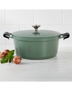 Кастрюля с крышкой Agile 6,3л, цвет зеленый Maxwell & williams