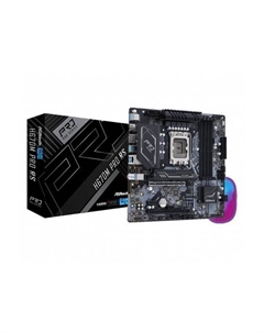 Материнская плата Asrock H670M PRO RS Soc-1700