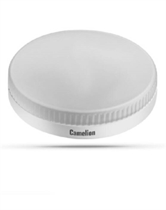 Лампа светодиодная LED6-GX53/830/GX53 6Вт/55Вт, GХ53, 170-265В, 3000К, 480лм, рефлектор (13542) Camelion