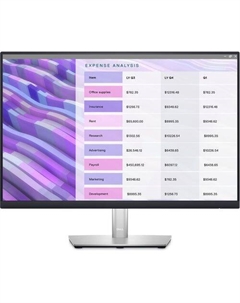 24" Монитор Dell P2423, 1920x1200, IPS, 1хHDMI, 1хDP, черный и серебристый