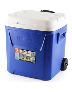 Автохолодильник 00034493, 56л, синий и белый Igloo