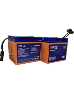 Аккумуляторная батарея Delta RBM55 для ИБП 24В, 36Ач Дельта