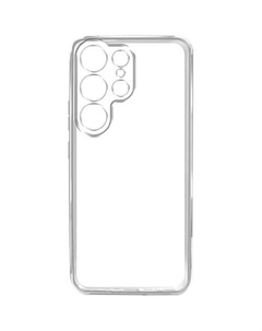 Чехол (клип-кейс) Silicone Case, для Samsung Galaxy S25 Ultra, прозрачный Borasco