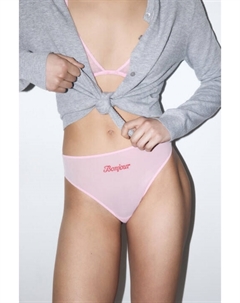 Трусы-стринги из сетки с вышивкой Befree