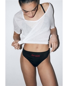 Трусы-стринги из сетки с вышивкой Befree