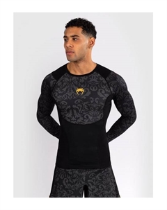 Рашгард Unmatched Topuria Edition Black/Gold L/S Venum