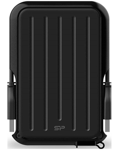 Жесткий диск Silicon Power Armor A66, USB 3.0, 1Tb, 2.5, черный (SP010TBPHD66SS3K) Silicon power
