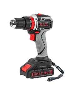 Дрель ударная аккумуляторная PSR18-D4 PROMO, бесщёточная, 20В, 40Нм, 2ск, БЗП 10мм, 1 акб 1,5Ач, ЗУ P.i.t.