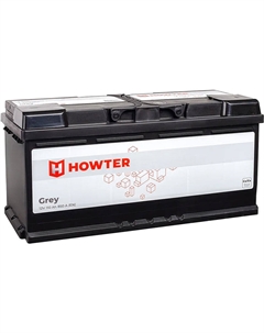 Автомобильный аккумулятор Grey 110 Ач обратная полярность L5 Howter