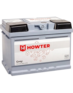 Автомобильный аккумулятор 62 Ач обратная полярность LB2 Howter