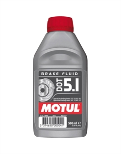 Жидкость тормозная DOT5.1 Brake Fluid 500 мл Motul
