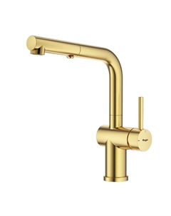 Смеситель для кухни R86 R86.49.03 золотой сатин Raglo