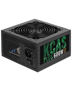 Блок питания 600 Вт ATX KCAS PLUS, 120 мм, 80 Plus Bronze (4713105962659) Aerocool