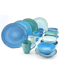 Столовый сервиз на 4 человека 16 предметов Nature Collection Aqua 20063 Creatable
