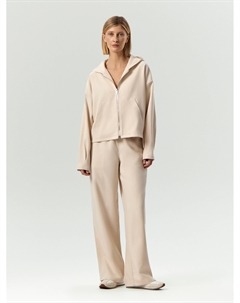 Брюки прямого кроя из трикотажа Emka